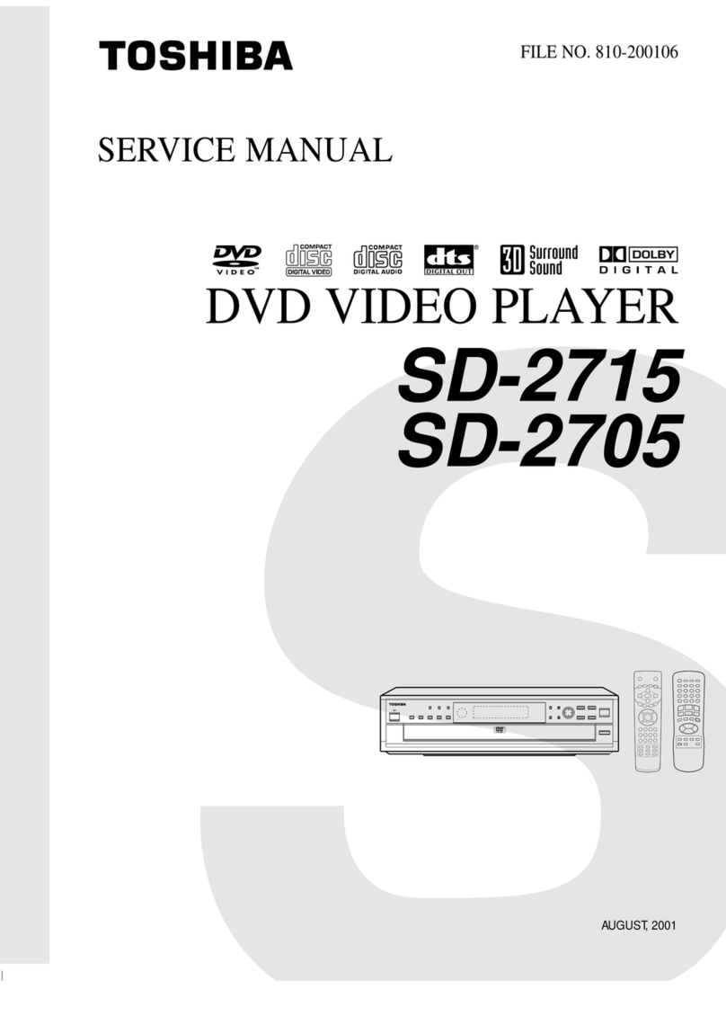 Toshiba SD-2715 User manual
