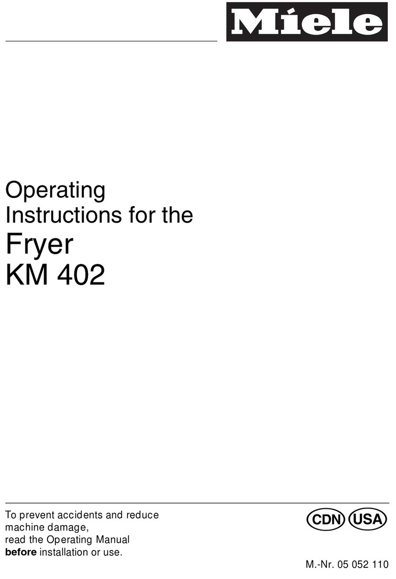 Miele KM 402 User manual
