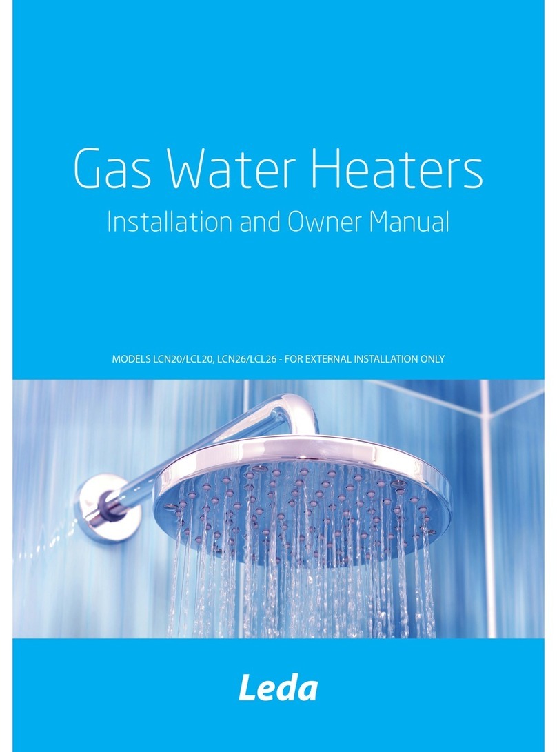 Leda LCN20 Installation and owner's manual