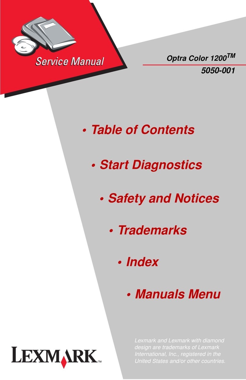 Lexmark Optra Color 1200 User manual