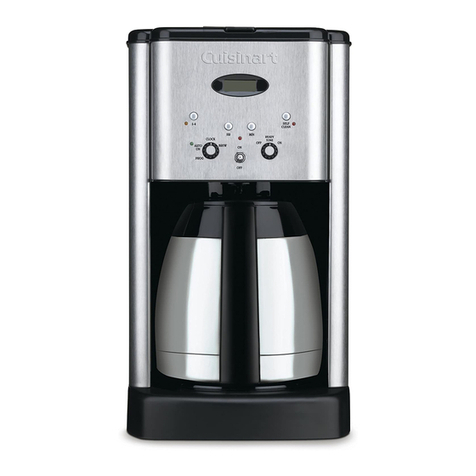 Cuisinart DCC-1400 Series user manual