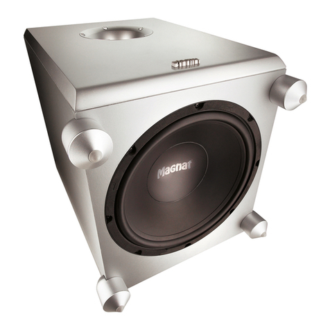 Magnat Audio BETASUB 20A User manual