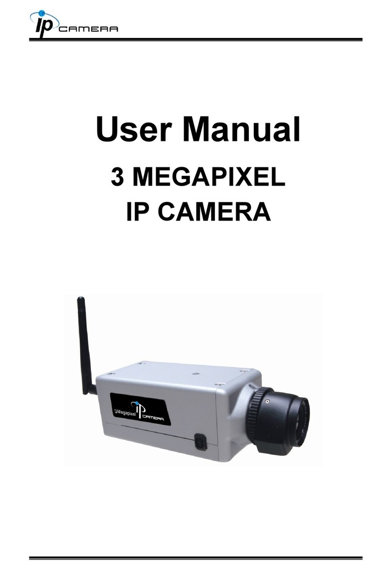 IP Camera 3 MEGAPIXEL User manual