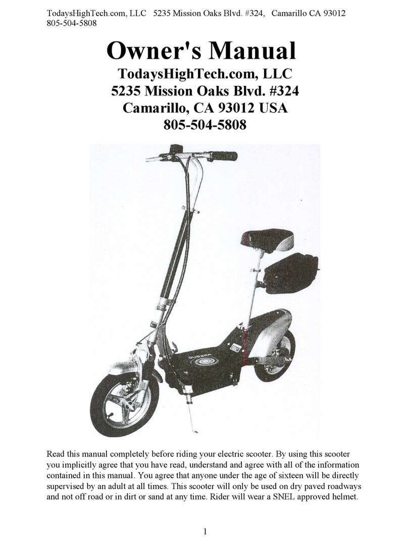 TodaysHighTech E-707-1 owner's manual