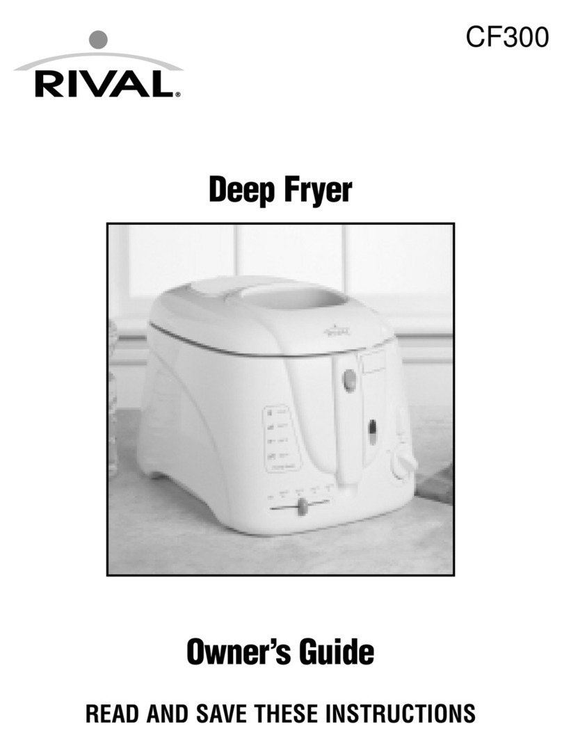 Rival CF300 owner's guide