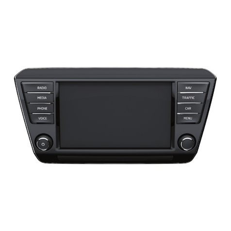 Skoda Infotainment Navigation Columbus owner's manual