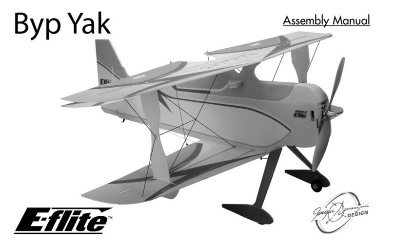 E-FLITE Byp Yak User manual