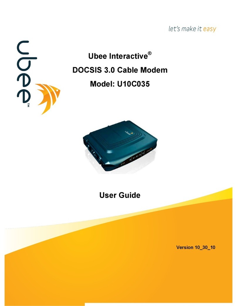 Ubee U10C035 User manual