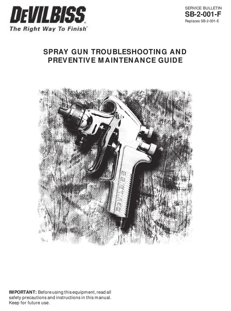 DeVilbiss SB-2-001-F Operating manual