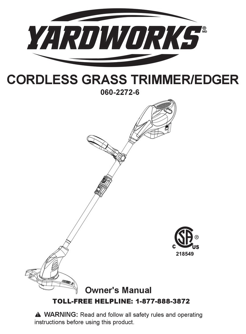 Yard Works Grass trimmer/edger User manual