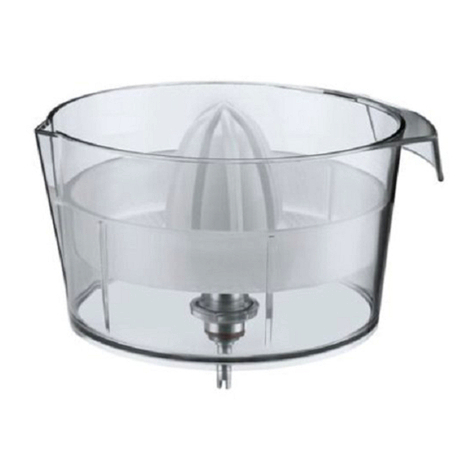 Cuisinart SM-CJ Instruction/recipe booklet