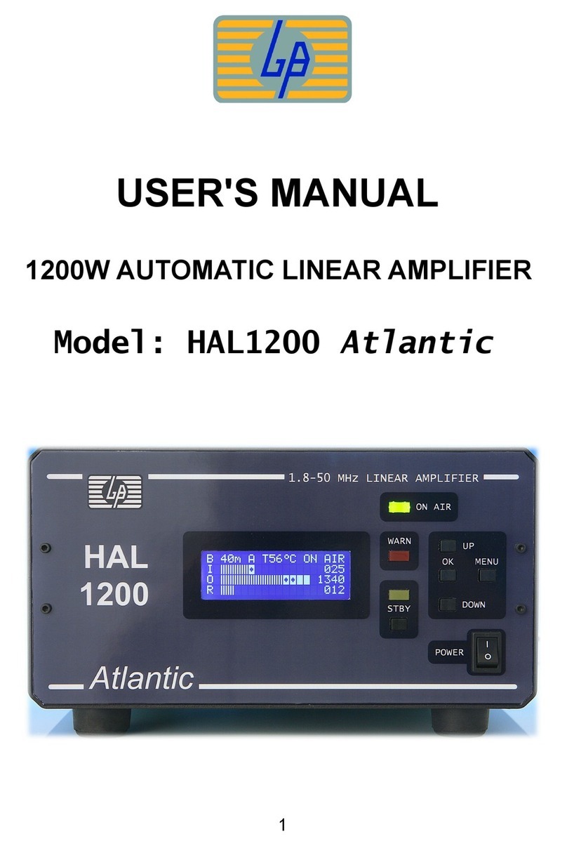 LP HAL1200 Atlantic user guide