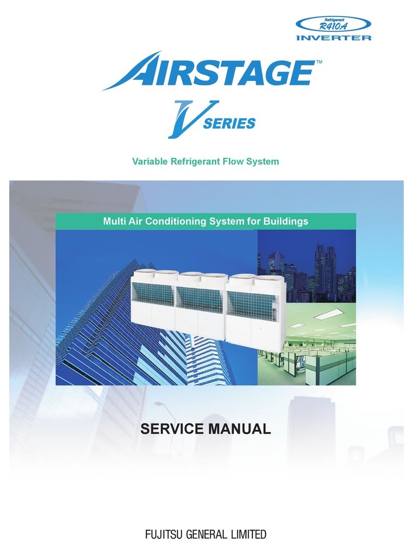 Fujitsu Airstage V series User manual