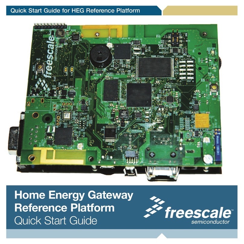 Freescale Semiconductor Home Energy Gateway Reference Platform quick start guide