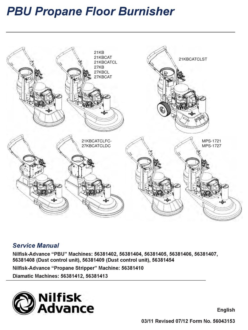 Nilfisk-Advance 21KB User manual