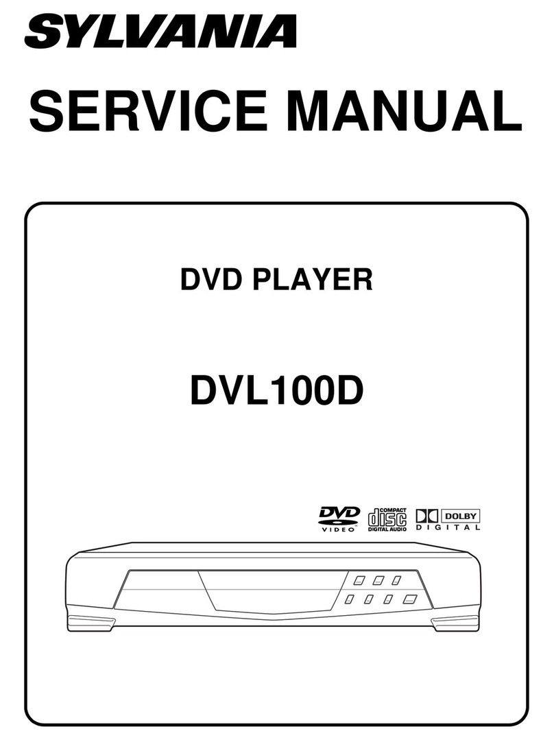 Sylvania DVL100D User manual