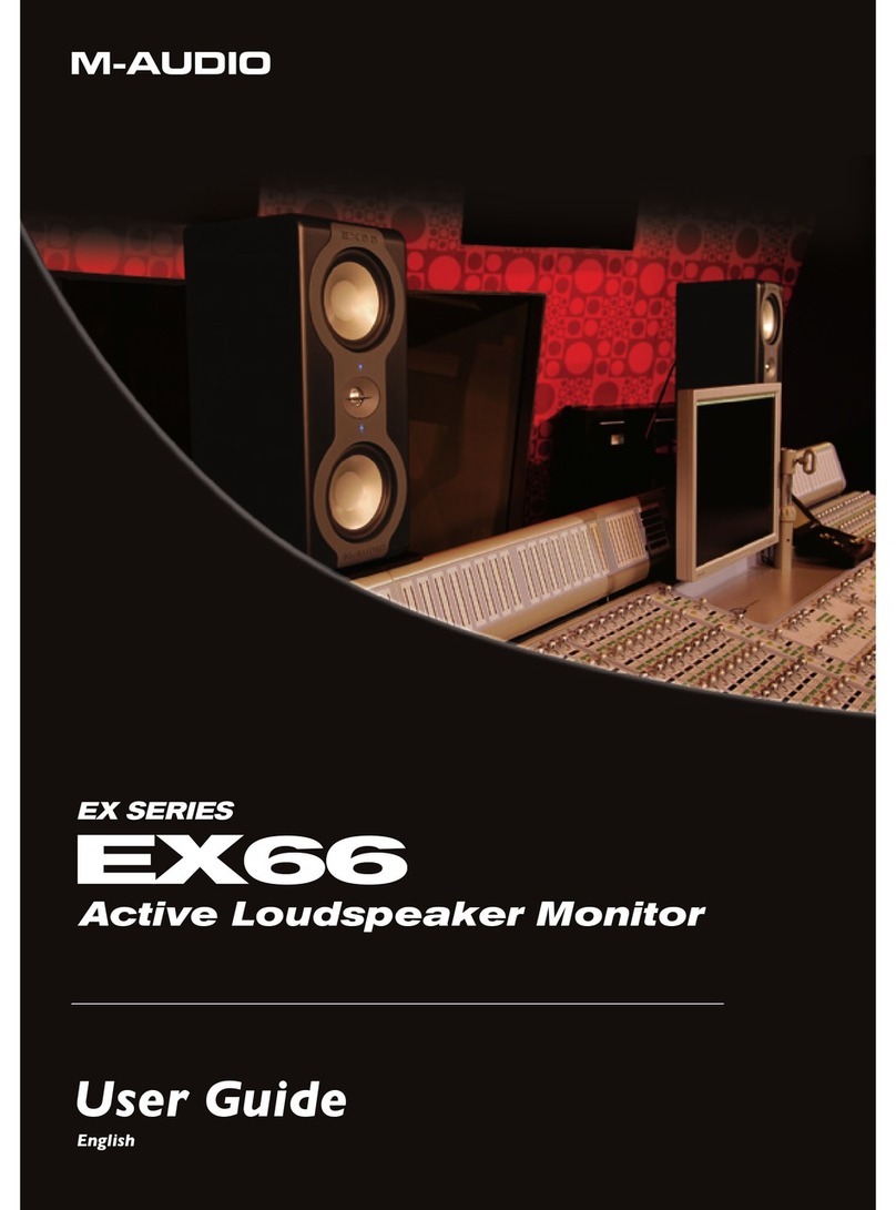M-Audio EX66 user guide