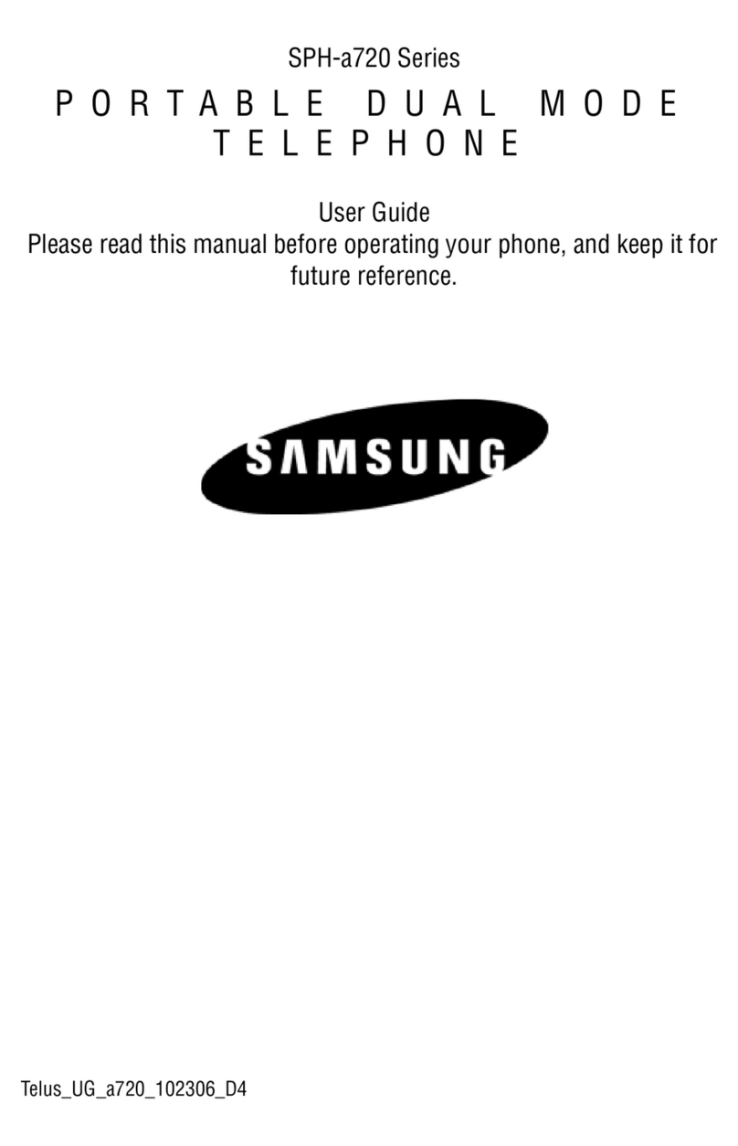 Samsung SPH-a720 Series User manual