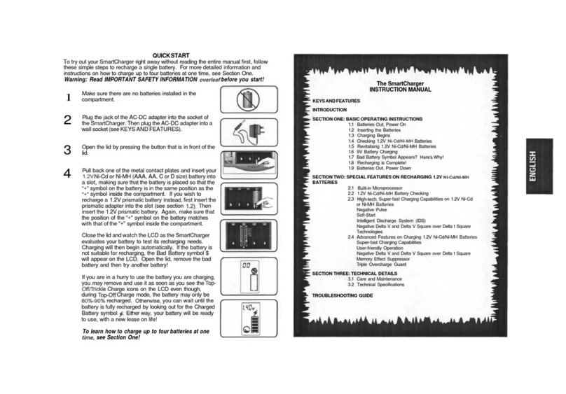 Saitek SmartCharger instruction manual