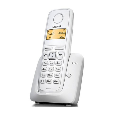 Gigaset A120 user manual