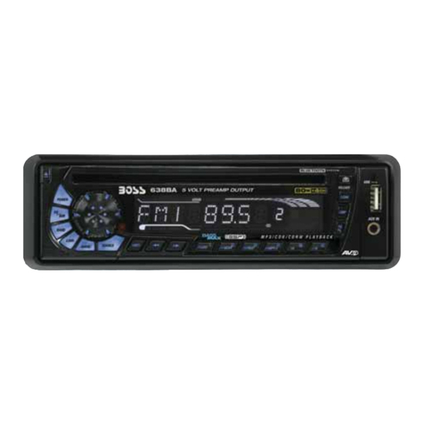 Boss Audio Systems 638BA user manual