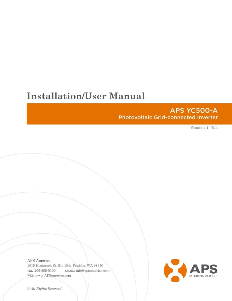 APS YC500-A Installation & user manual APS YC500-A Installation & user manual