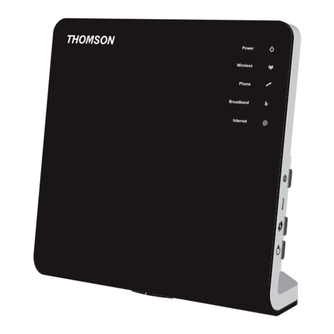 THOMSON TG797n Setup and user guide