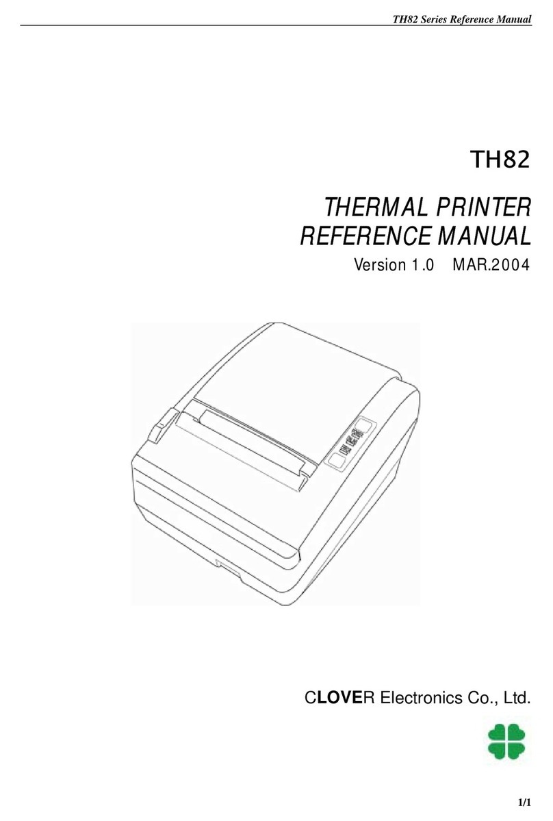 Clover TH82 Reference manual