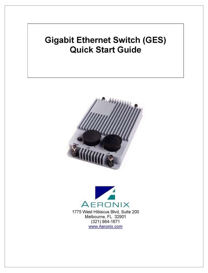 Aeronix AE101264-002 quick start guide