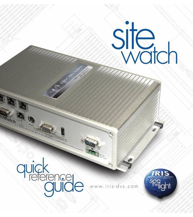 IRIS digital video system Quick reference guide