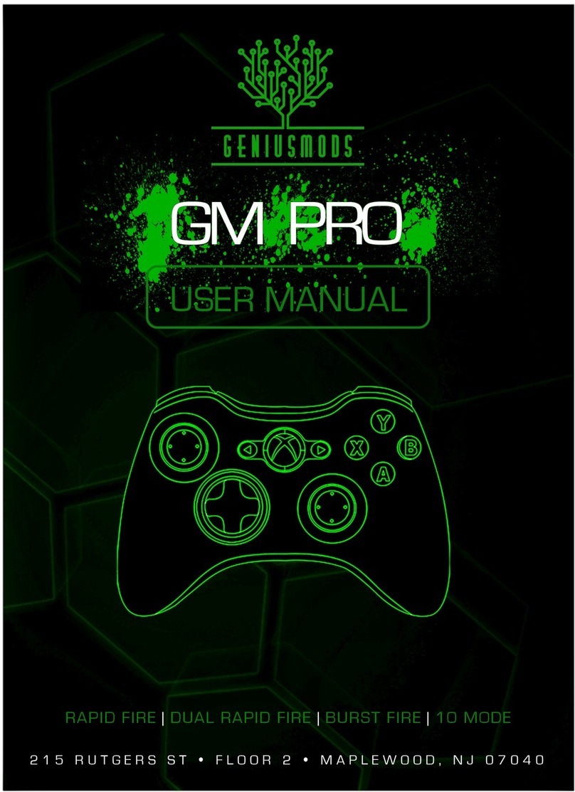 Geniusmods GM PRO User manual