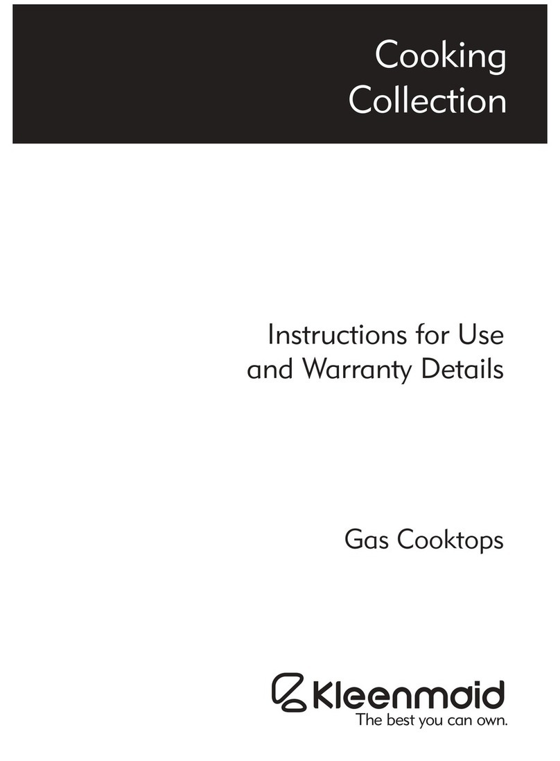 Kleenmaid CH611W User manual Kleenmaid CH611W User manual