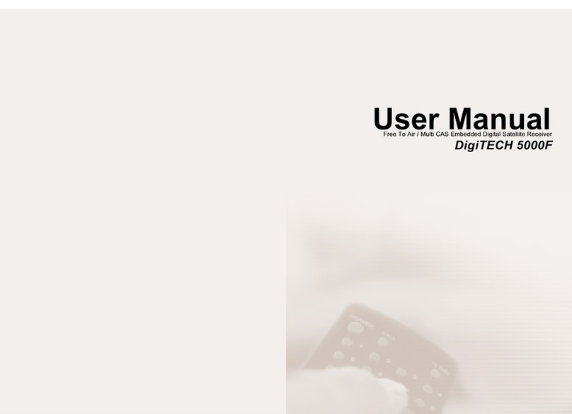 Open Sky DigiTECH 5000F user manual