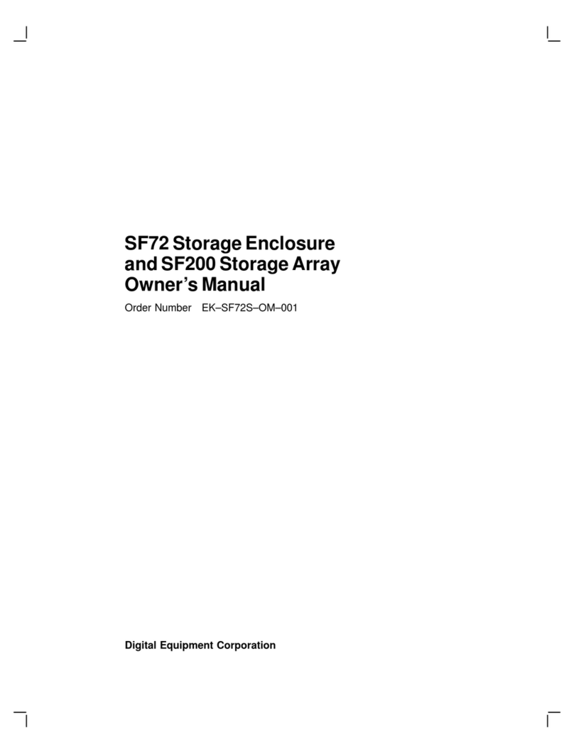 Digital Equipment SF72 owner's manual