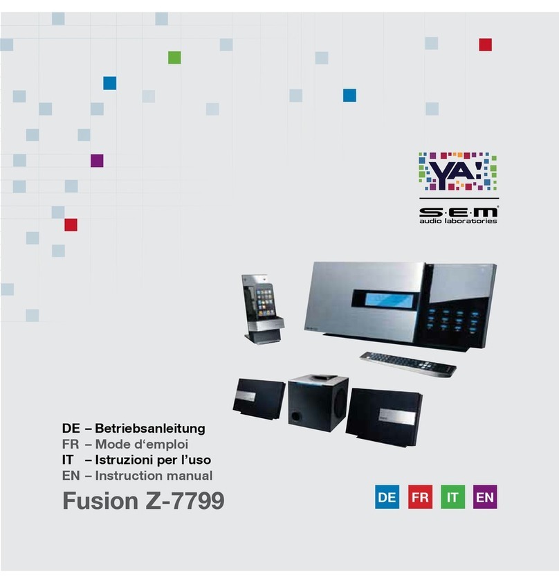 YA Fusion Z-7799 instruction manual YA Fusion Z-7799 instruction manual