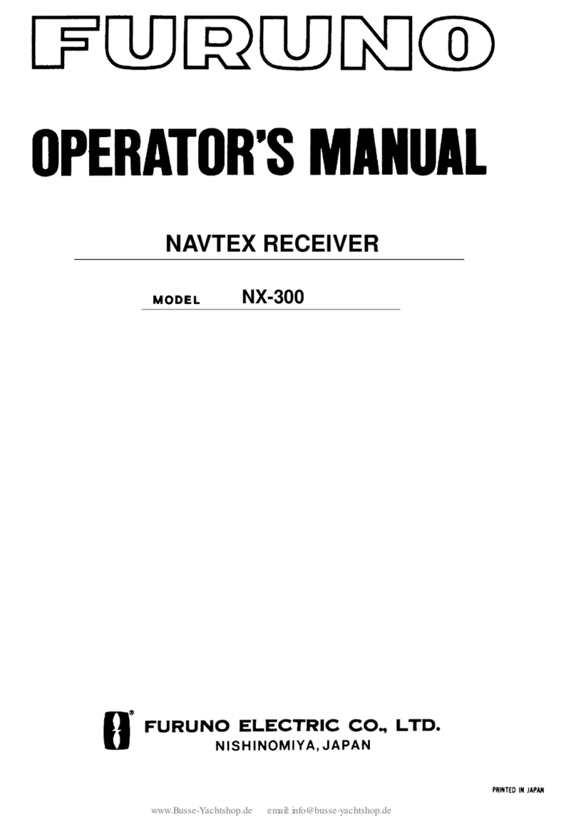 Furuno NX-300 Operator's manual