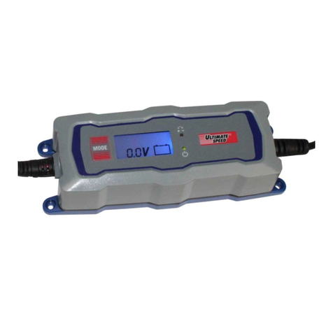 ULTIMATE SPEED ULG 3.8 A1 BATTERY CHARGER Operation and safety notes