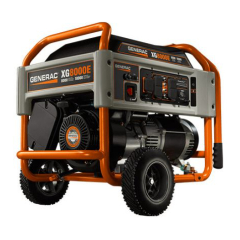 Generac Power Systems 005845-0 XG7000E User manual