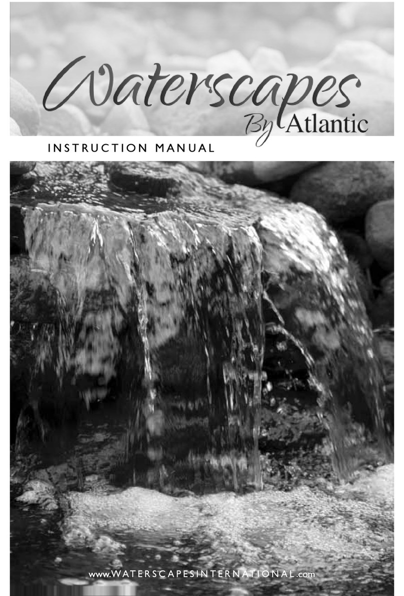 Atlantic Waterscapes BF1000 instruction manual