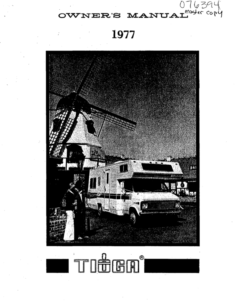 Fleetwood 1977 Tioga owner's manual