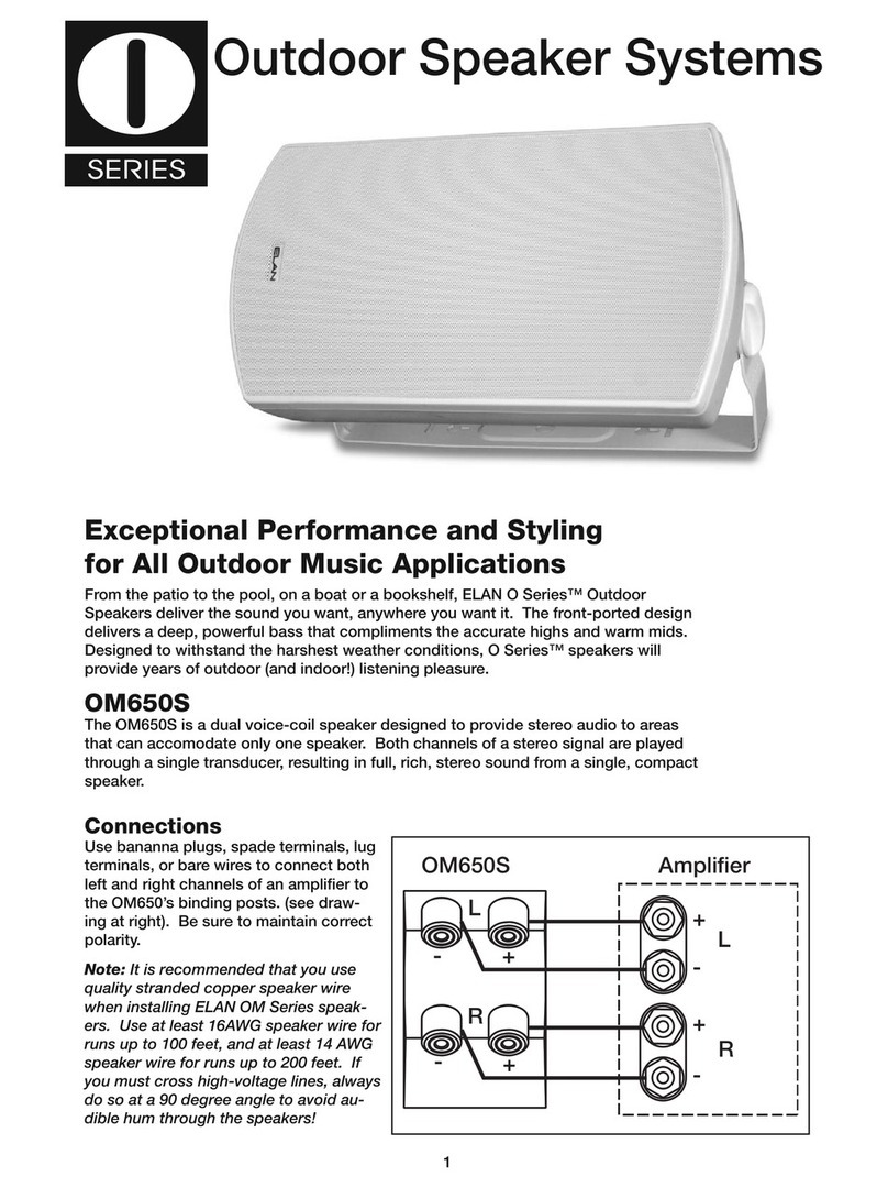 Elan OM650S Installation guide