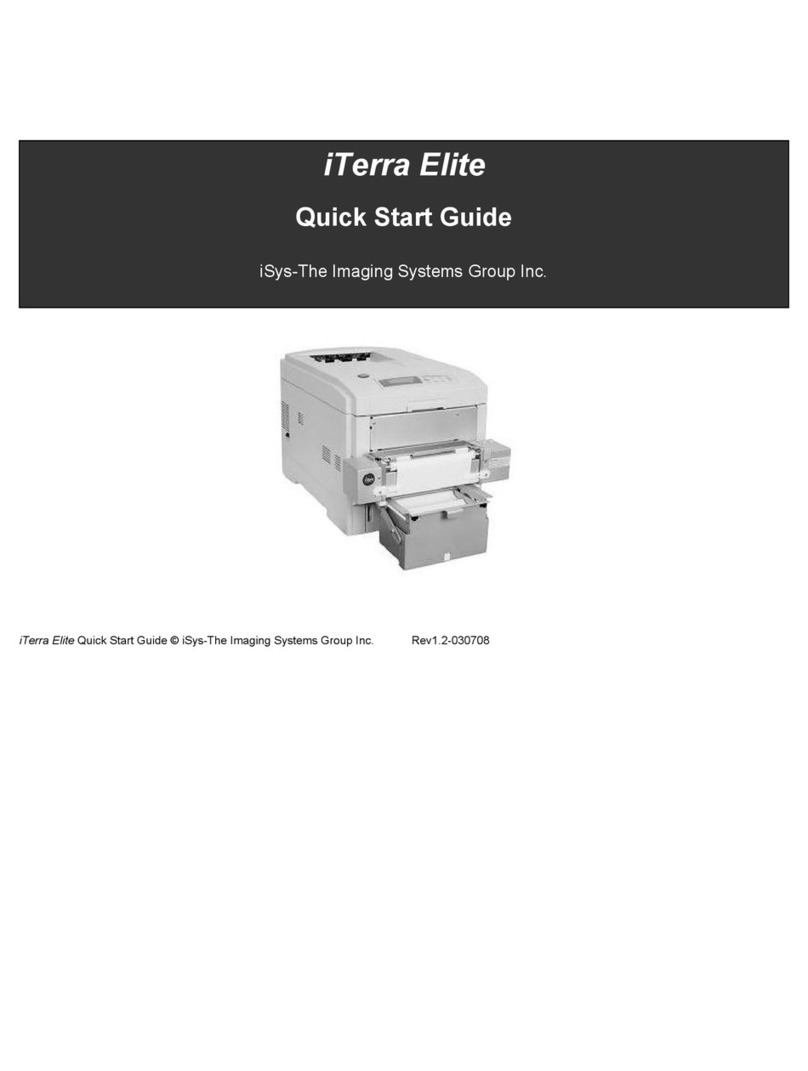 iSys iTerra Elite User manual