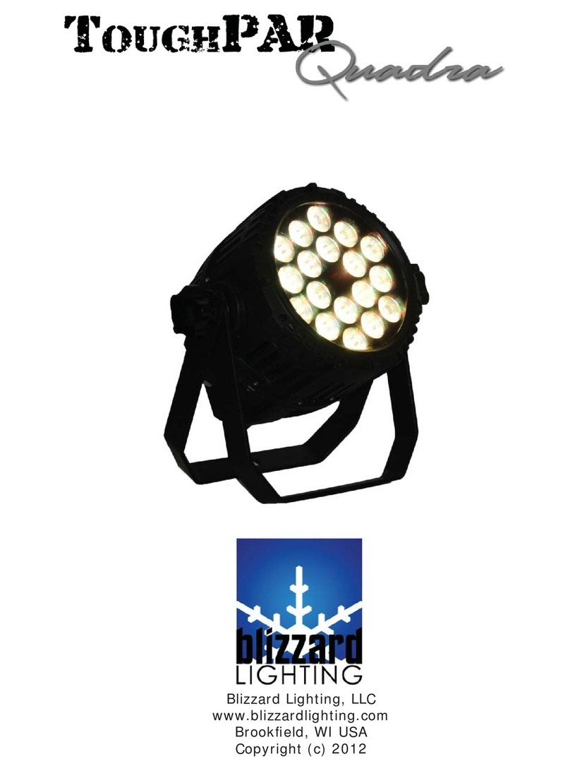 Blizzard ToughPAR Quadra LED user manual