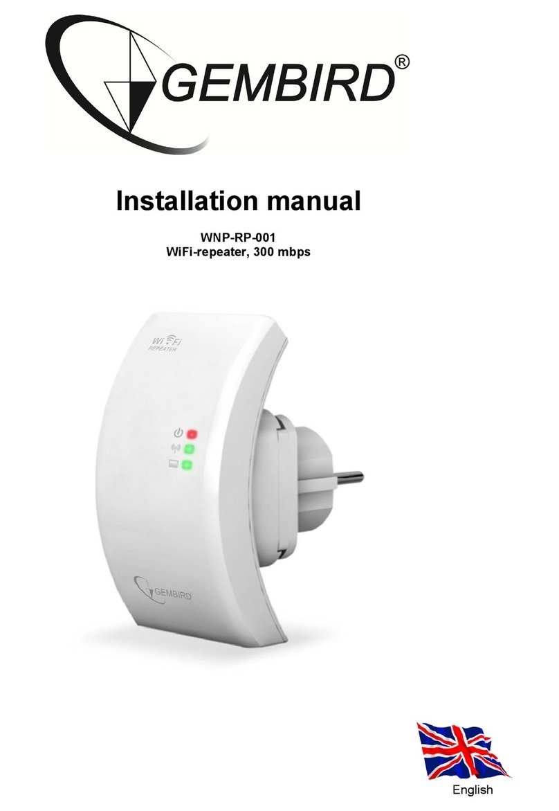Gembird WNP-RP-001 installation manual