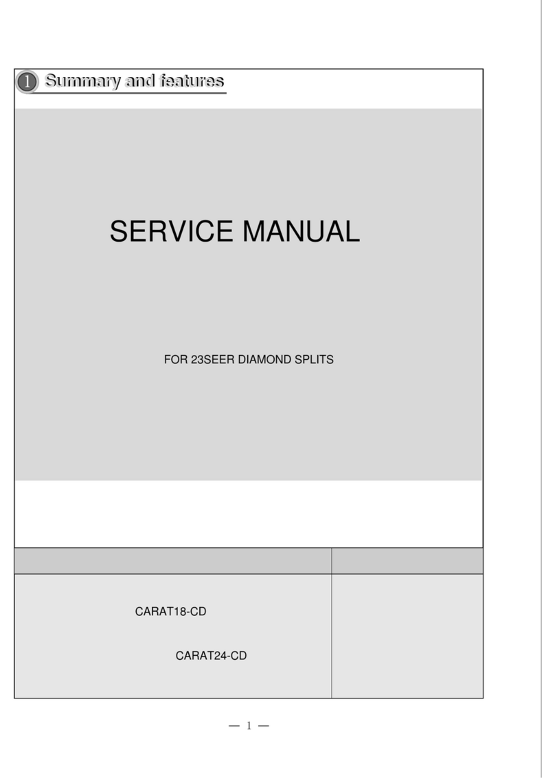 Comfort Star CARAT18-CD User manual