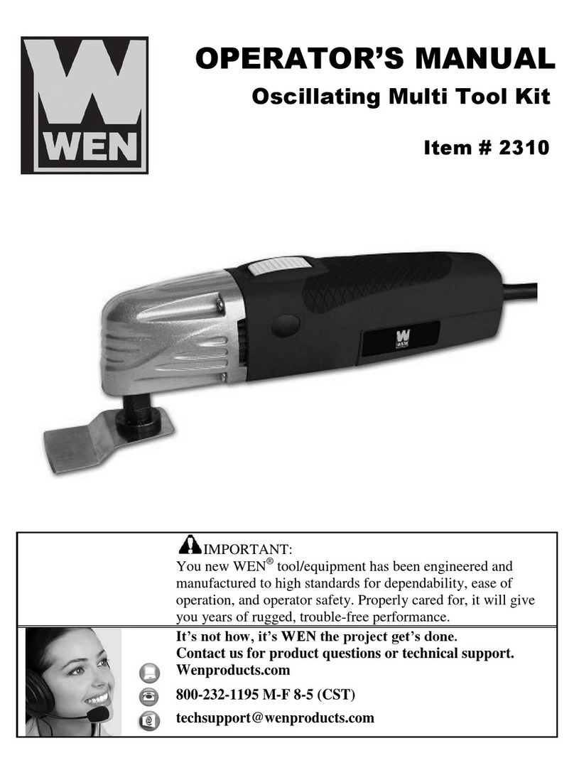 Wen 2310 User manual