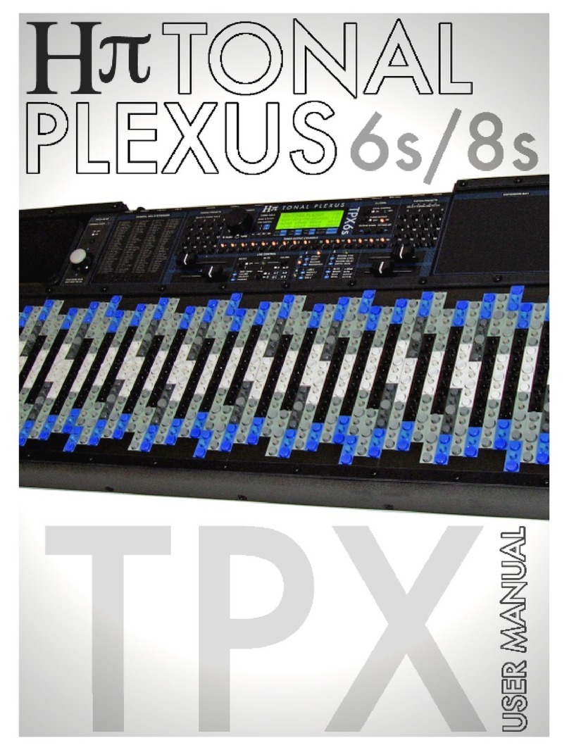 Tonal Plexus TPX 8s user manual