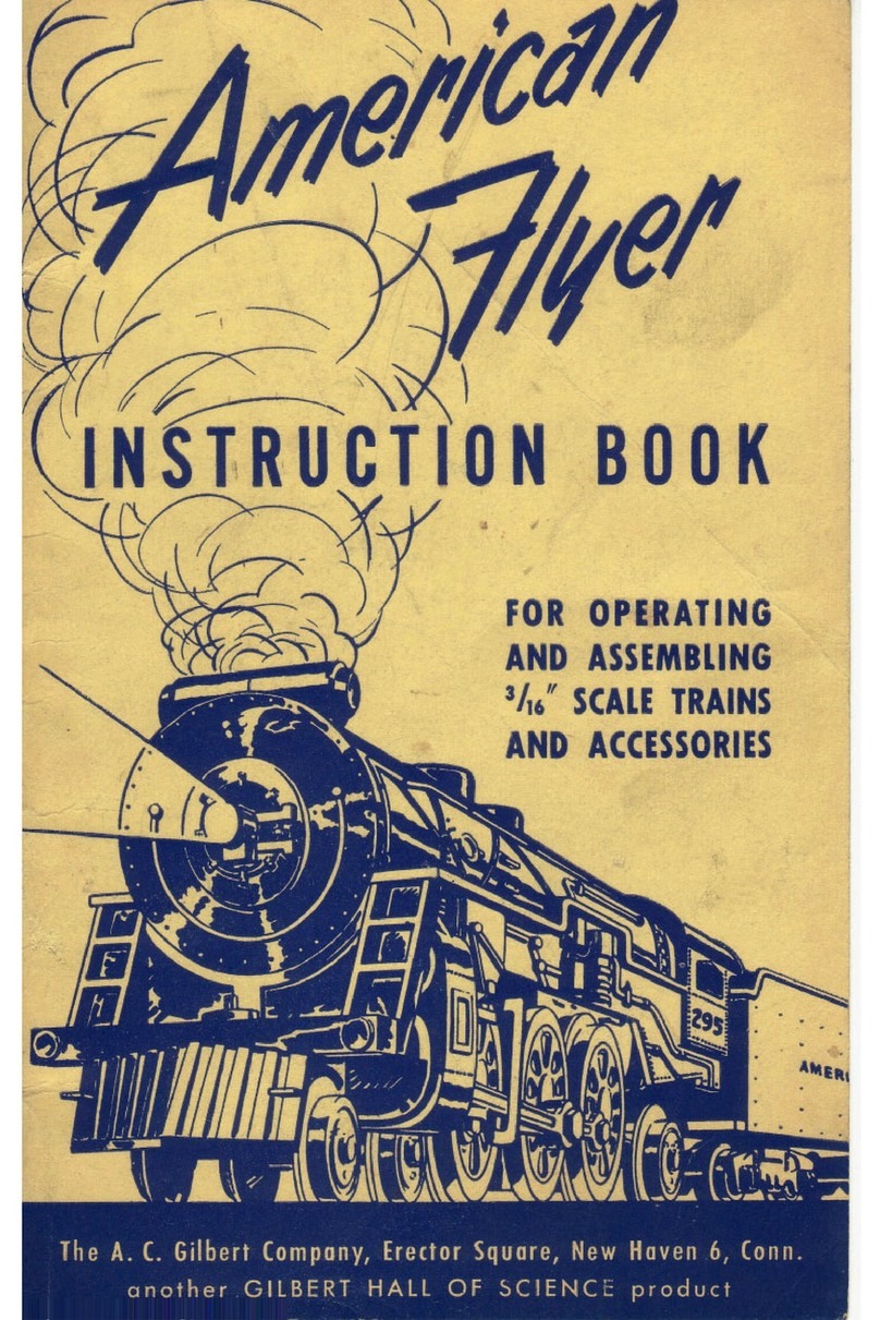 THE GILBERT HALL American Flyer Operating and assembly instructions