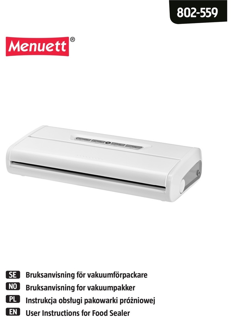 Menuett 802-559 User instructions