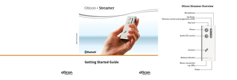 oticon Steamer Getting started guide